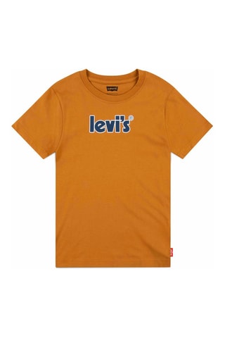 T-shirt en coton biologique - Marron