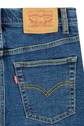 Short en jean - Bleu