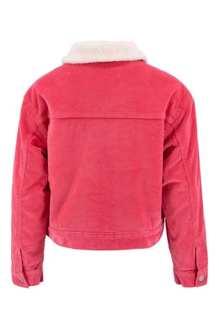 Veste en jean - Rouge