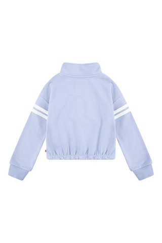 Sweat zippé - Bleu