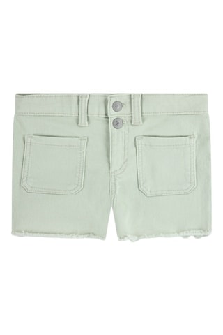 Short en jean - Vert
