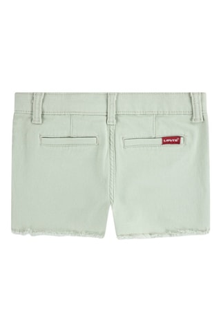 Short en jean - Vert