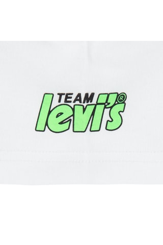 T-shirt - Blanc, vert, orange et rose