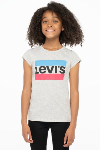 T-shirt - Noir, bleu, rose et gris