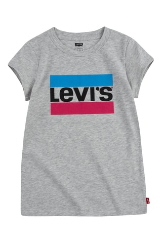 T-shirt - Noir, bleu, rose et gris