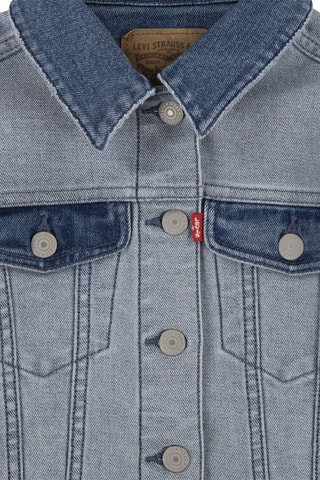 Veste en jean - Rouge et bleu