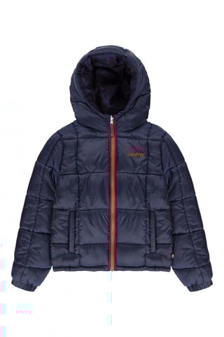Blouson réversible à capuche - Bleu