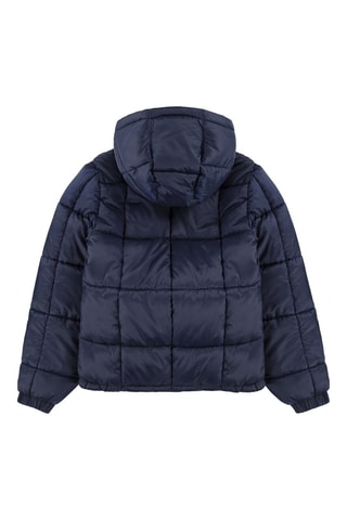 Blouson réversible à capuche - Bleu