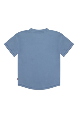T-shirt en coton biologique - Bleu