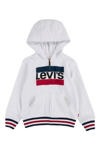 Sweat à capuche - Blanc
