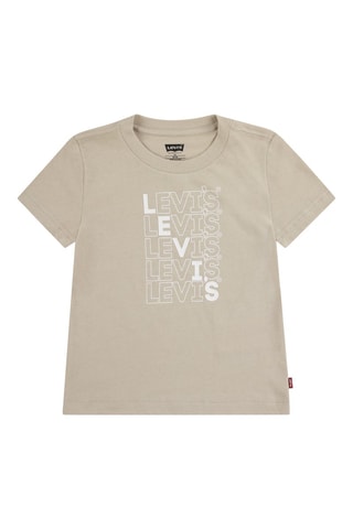 T-shirt en coton biologique - Beige