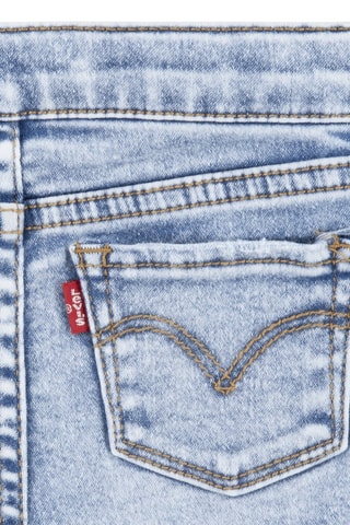 T-shirt et short en jean - Blanc et bleu
