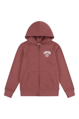 Sweat à capuche - Rouge