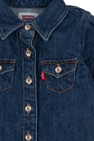 Robe chemise en jean en coton biologique - Bleu