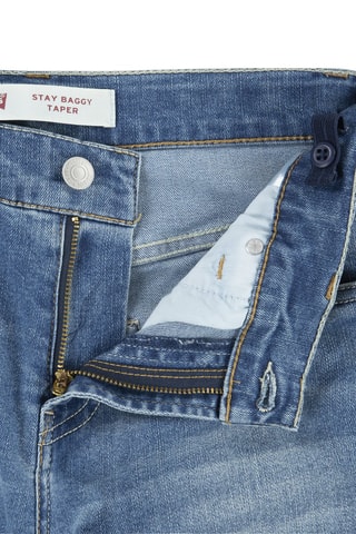Jean taille haute - Bleu