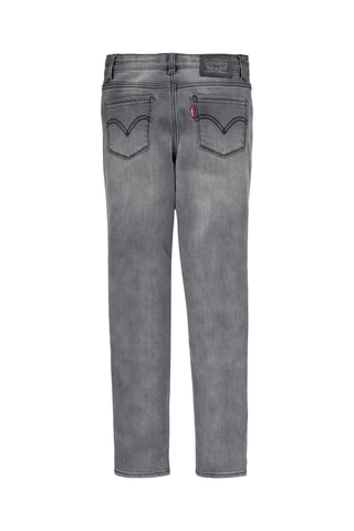 Jean - Blanc, rouge et gris
