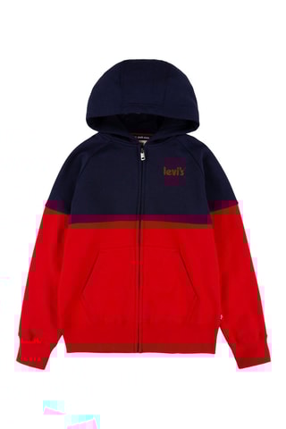 Sweat zippé - Bleu