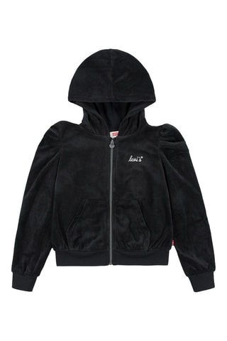 Sweat en velours - Noir