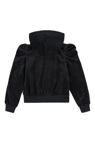 Sweat en velours - Noir
