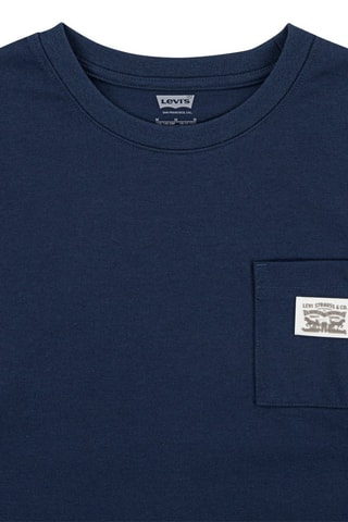 T-shirt en coton biologique - Bleu