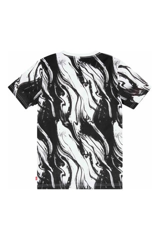 T-shirt - Blanc, noir et rouge
