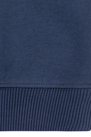 Sweat en coton biologique - Bleu