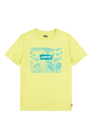 T-shirt - Blanc, bleu et vert