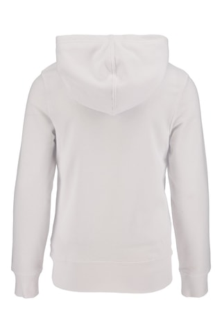 Sweat à capuche - Blanc, rouge et gris