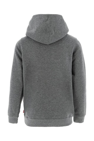 Sweat à capuche en coton biologique - Blanc, noir et gris