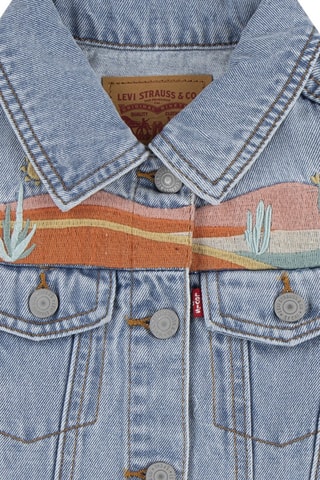 Veste sans manches en jean - Bleu