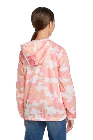 Coupe-vent - Blanc et rose