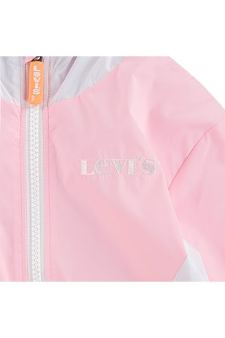 Blouson - Blanc, orange et rose