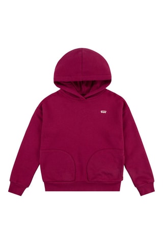 Sweat à capuche - Rouge