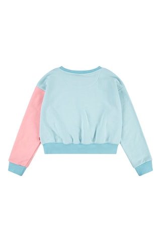 Sweat - Blanc, rouge, bleu et rose