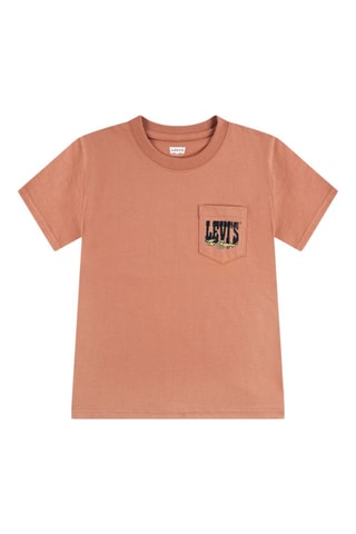 T-shirt - Bleu et orange