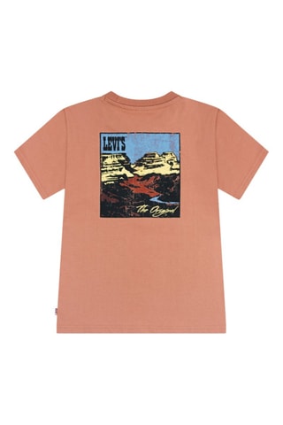 T-shirt - Bleu et orange