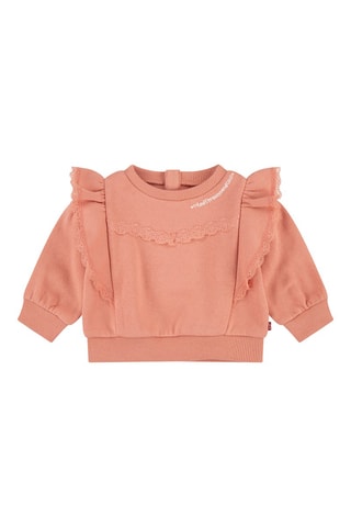 Sweat en coton biologique - Rose