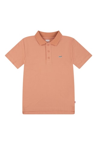 Polo - Blanc et orange