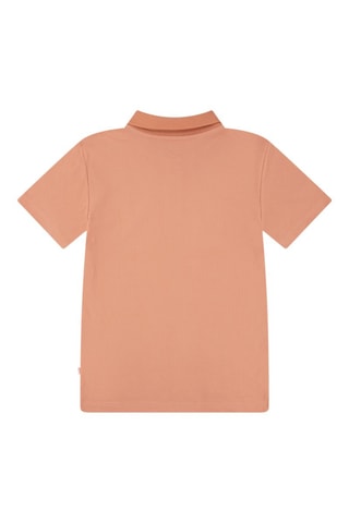 Polo - Blanc et orange
