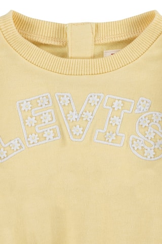 Sweat en coton biologique - Jaune