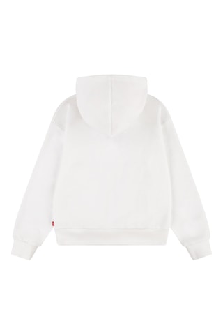 Sweat à capuche - Blanc et bleu