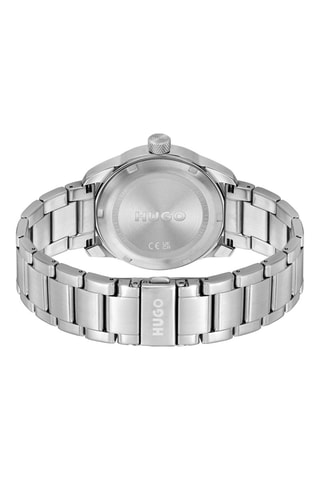 Montre à quartz en acier - Argenté