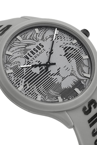 Montre à quartz en silicone Domus - Gris