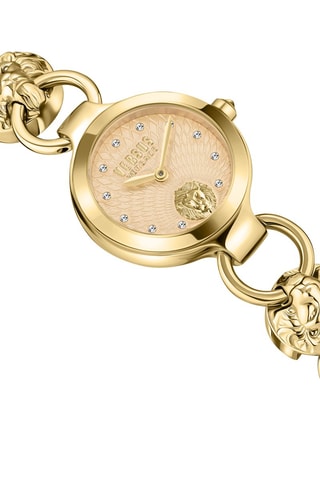Montre à quartz en acier plaqué ion or jaune Broadwood Petite - Doré et nude