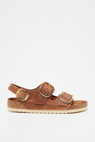 Leren Sandalen Milani - Bruin - Normaal