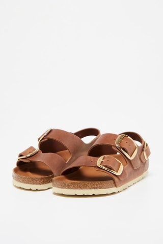 Leren Sandalen Milani - Bruin - Normaal
