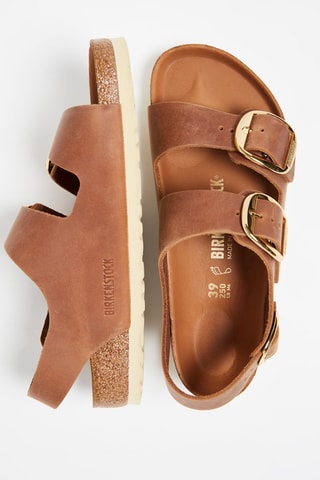 Leren Sandalen Milani - Bruin - Normaal