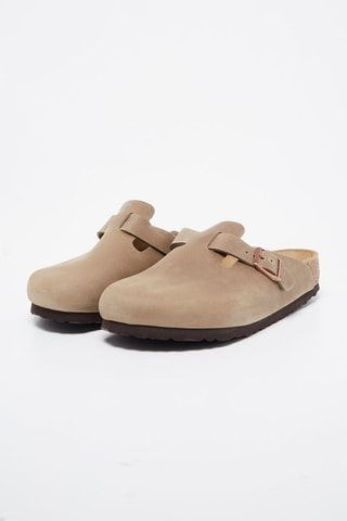 Nubuck Clogs Boston - Beige - Normaal