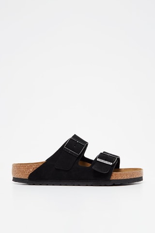 Nubuck Muiltjes Arizona - Zwart - Normaal