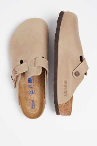 Nubuck Clogs Boston - Bruin - Normaal